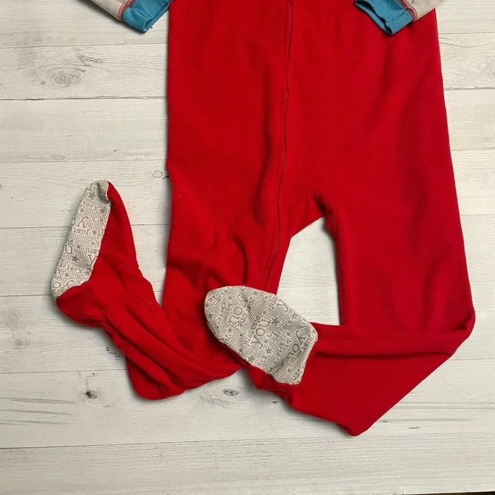 Toddler fleece christmas‎ pajamas carters/gap 4/5